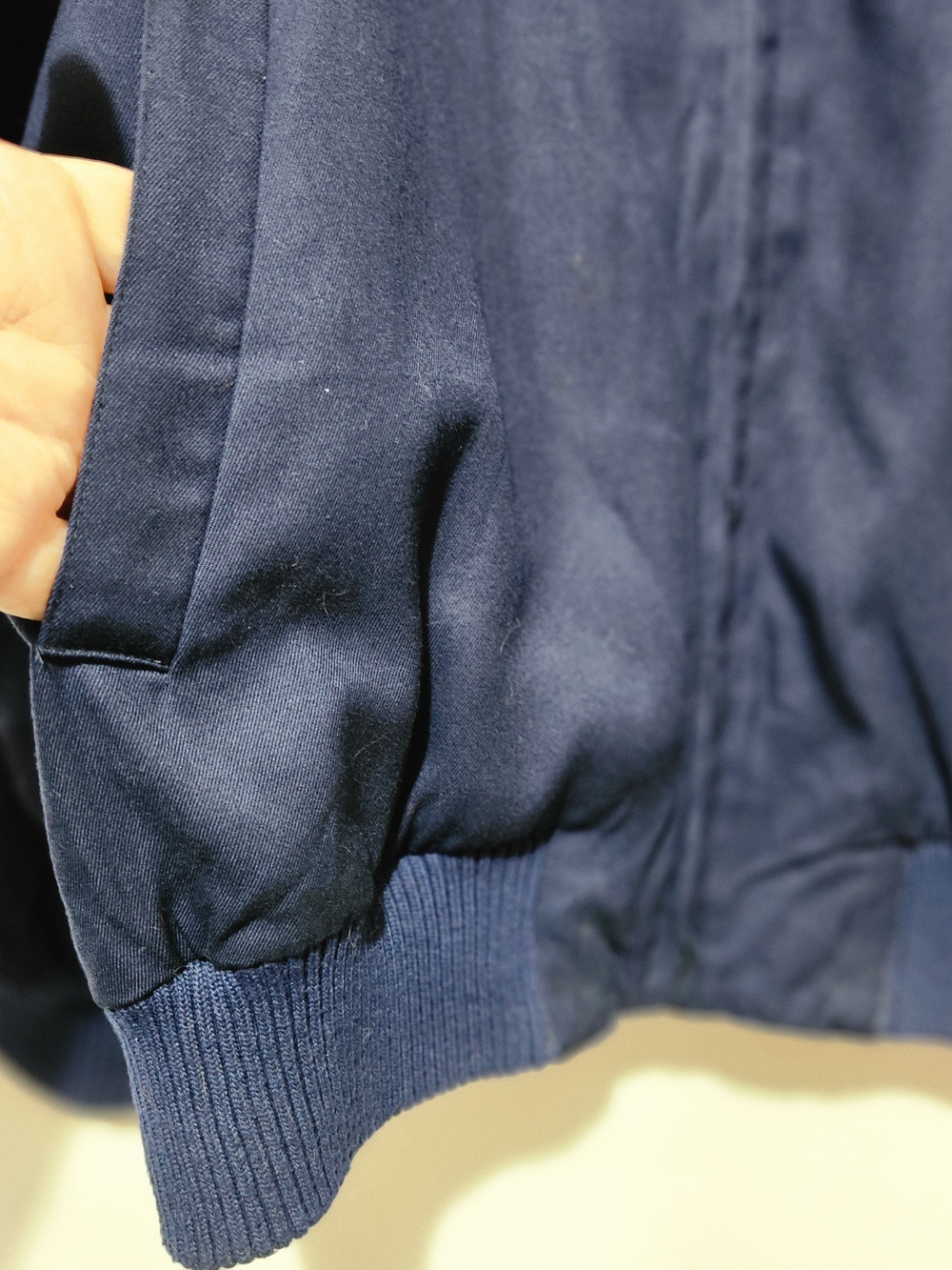Grandpacore Streetwear Ulitlity Normcore Vintage Retro Quiet Luxury Navy Jacket - Picture 5 of 15